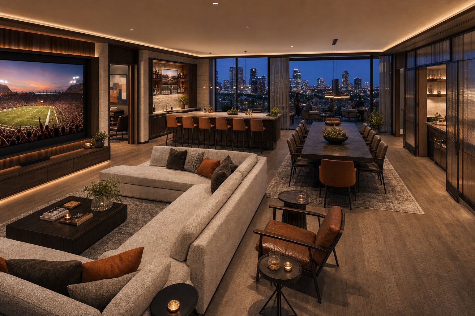 Concept rendering of the Legacy Suite interior